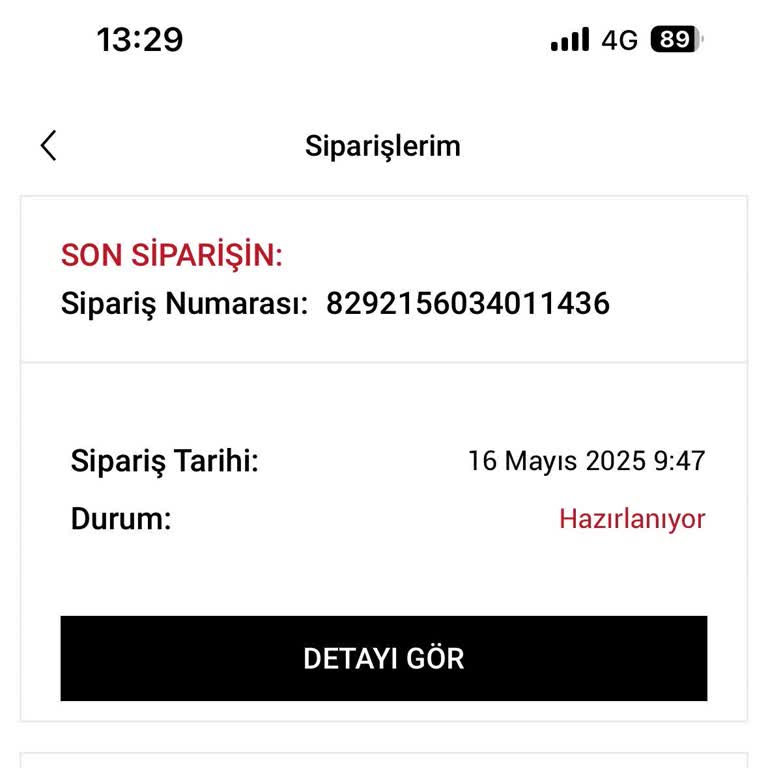 Siparişim Hazırlanmıyor, Müşteri Hizmetleri Ulaşılamıyor