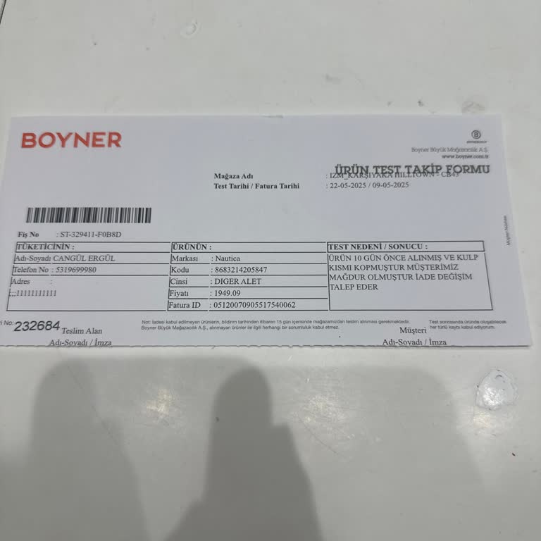 Aldığım Ürünler Kısa Sürede Bozuldu, Değişim Ve İade Süreci Mağdur Ediyor