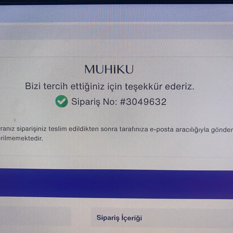 Muhiku'dan Sipariş Verdim, Teslimat Gecikti, Mağdur Oldum!