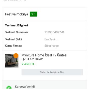 Koçtaş Online Siparişim 20 Gün Teslim Edilmedi, İptal Etmek Zorunda Kaldım