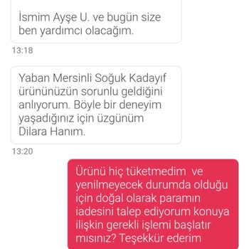 Bozuk Ürün Sonrası Eksik İade Mağduriyeti Yaşadım