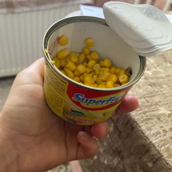 Konserve Mısırda Beklenmedik Ve Sağlıksız Durum