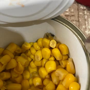 Konserve Mısırda Beklenmedik Ve Sağlıksız Durum