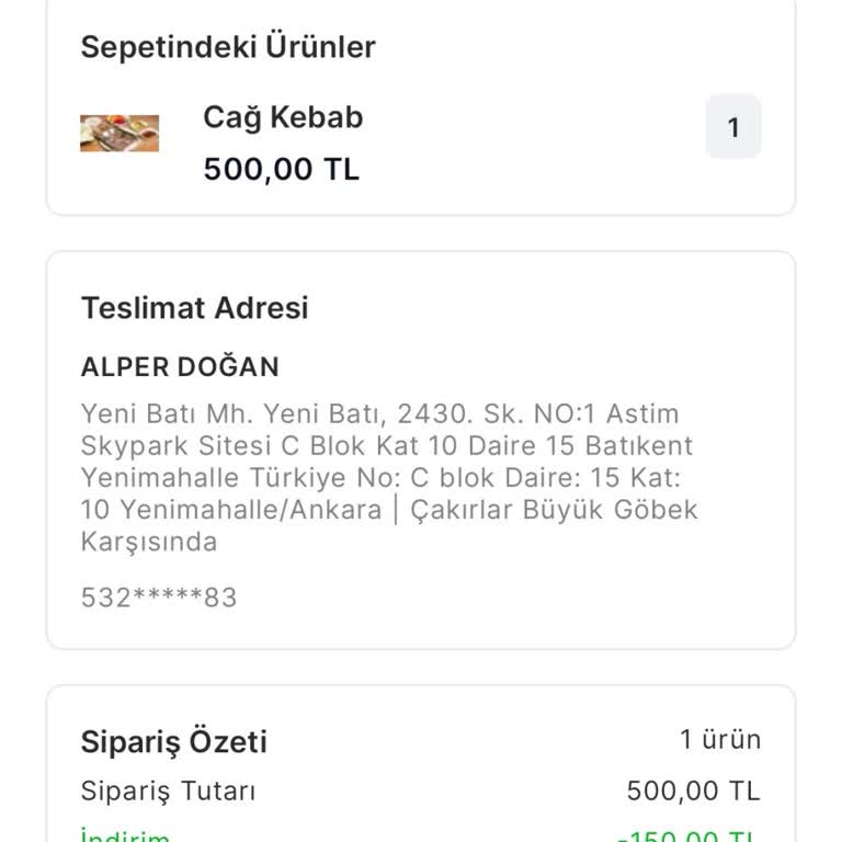 İptal Edilen Siparişin İadesi Yapılmadı, Müşteri Hizmetleri Yetersiz Kaldı