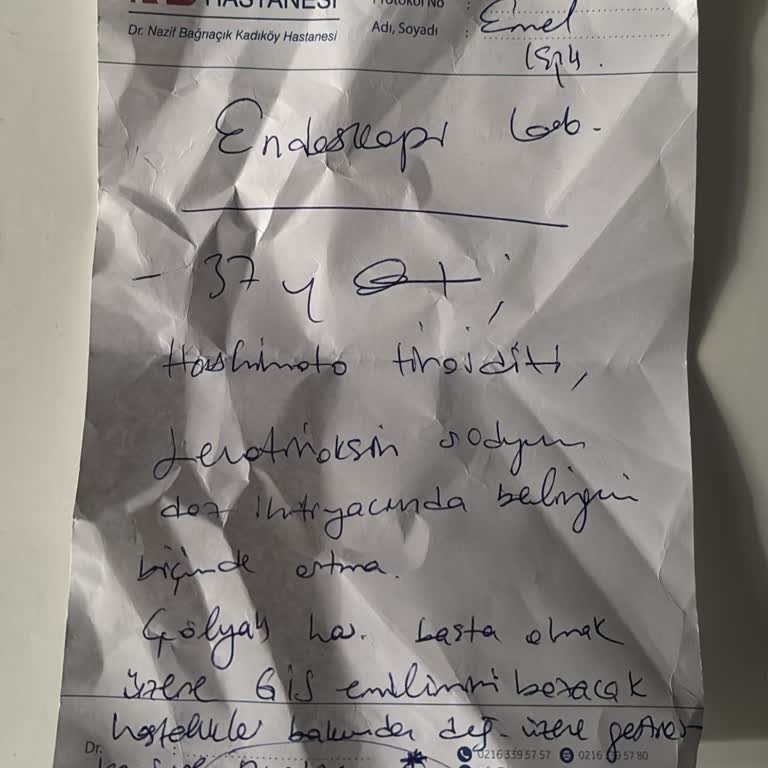 Çölyak Araştırması İçin Alınmayan Parça Ve Ücret İadesi Mağduriyeti