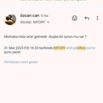 Ürün Teslimatı Ve Para İadesi Sorunu