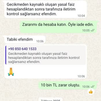 Ürün Teslimatı Ve Para İadesi Sorunu