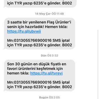 Israrla Gönderilen Reklam SMS'lerinden Bıktım, Çözüm İstiyorum