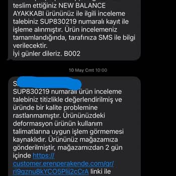 Yeni Alınan Ayakkabı İlk Giyişte Hasar Gördü, Mağaza Sorumluluk Almadı