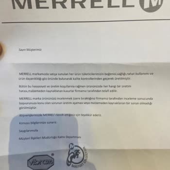 Kısıtlı Kullanımda Açılan Ayakkabıya Garanti Reddi