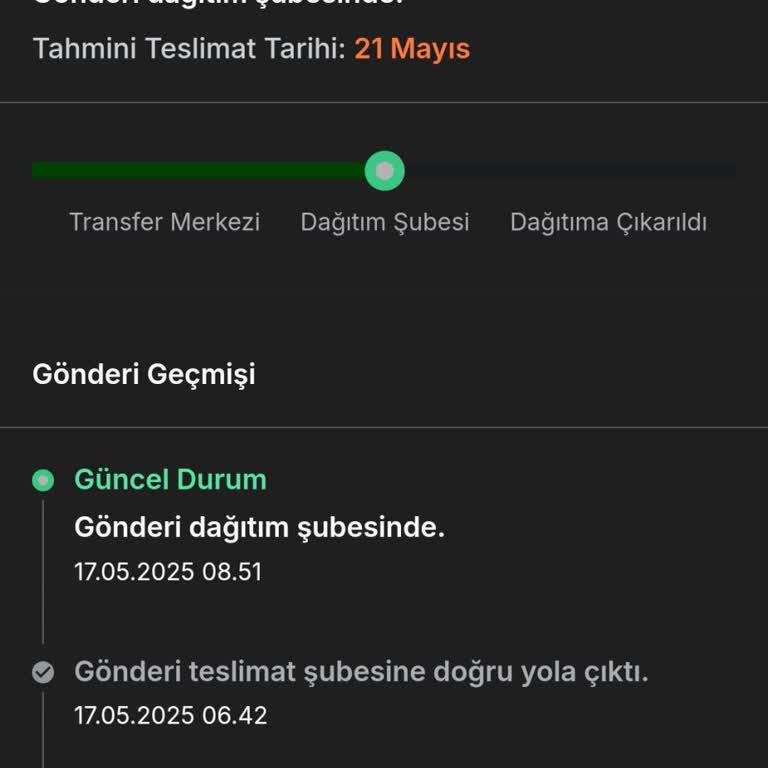 Sürat Kargo Siparişim Günlerdir Kargoda Bekliyor Teslimat Yapılmıyor