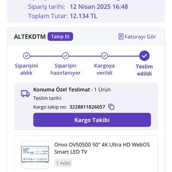 Satıcı Firma Arızalı Ürünü Kabul Etmiyor, N11 Destek Vermiyor