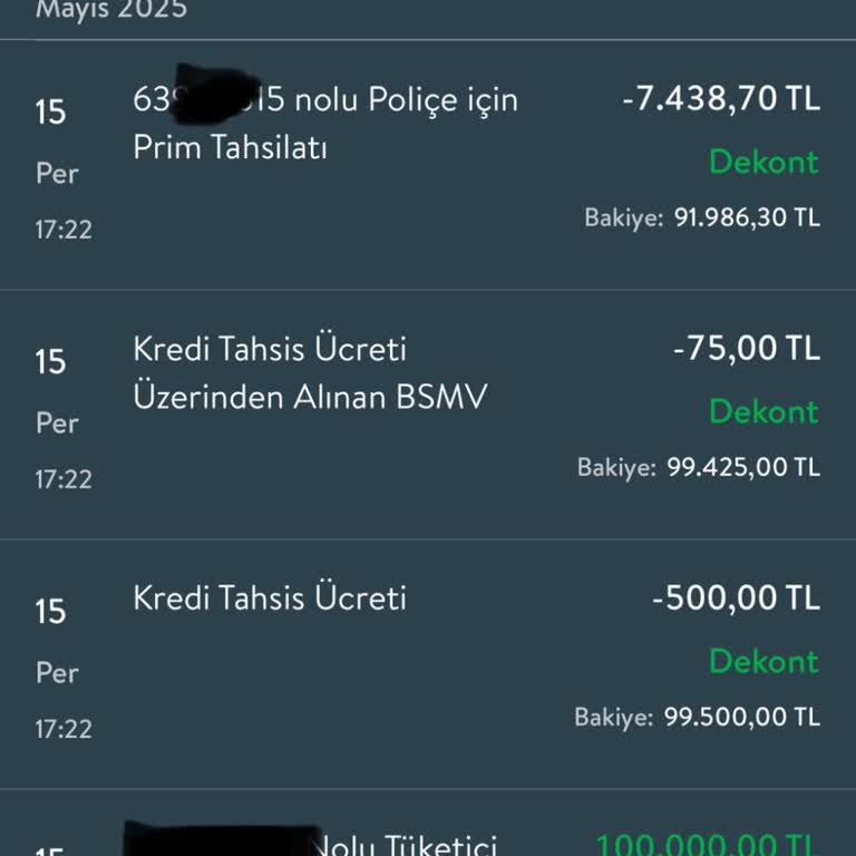 Sigorta İptali Ve Kesinti İadesi Talebim Sonuçsuz Kaldı