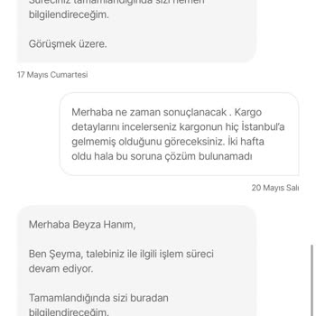 İade Edilmeyen Ürün Ve Geri Ödenmeyen Ücret Mağduriyeti