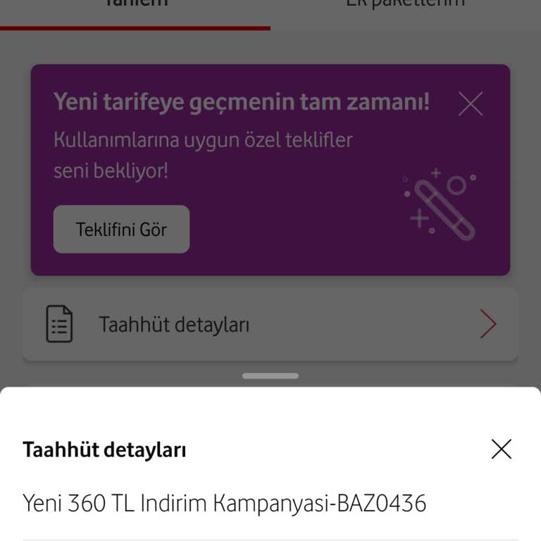 Bilgim Dışında Yapılan Paket Ve Taahhüt Değişikliği Sonrası Mağduriyet