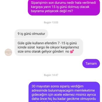 Siparişimin Kargoya Teslimi Konusunda Bilgi Kirliliği Ve İlgisizlik