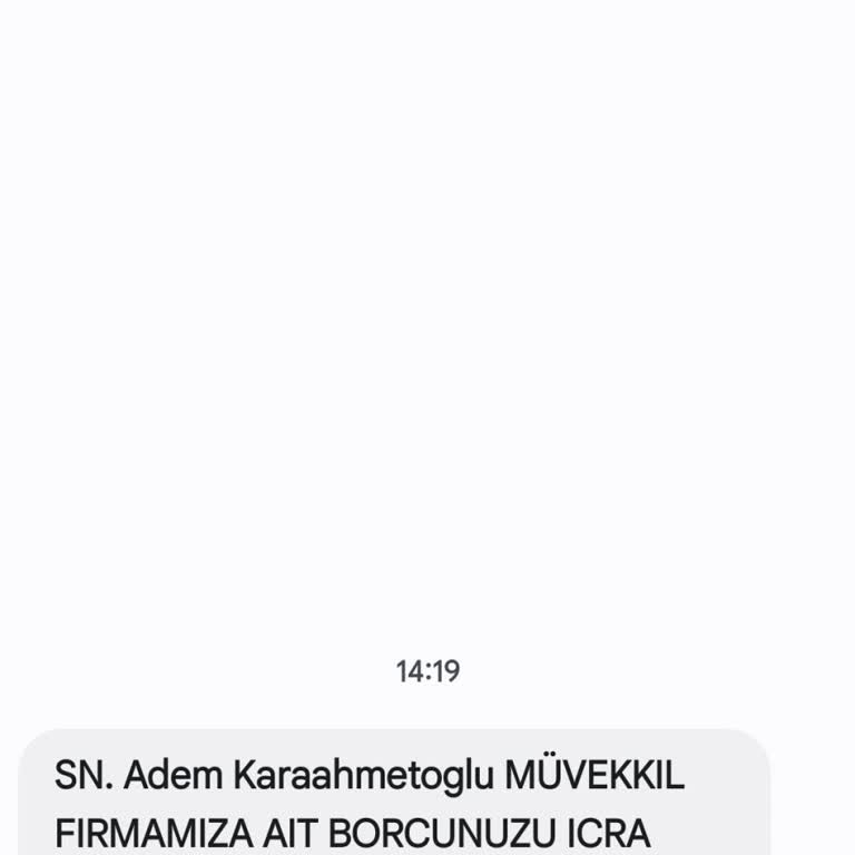 Haksız Borç Bildirimi Ve Kişisel Verilerin İzinsiz Kullanımı Hakkında Şikayet