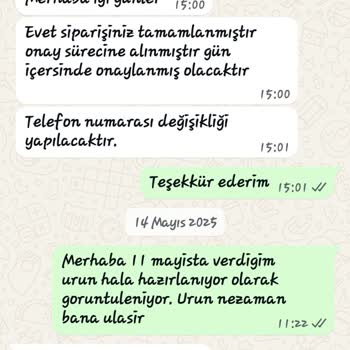 Siparişten Sonra Ulaşılamayan Firma Mağduriyeti