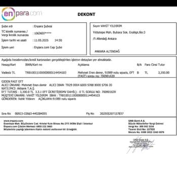 Siparişten Sonra Ulaşılamayan Firma Mağduriyeti