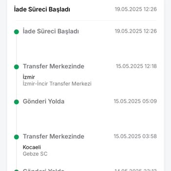 Kayıp Ürünümün Teslim Edilmemesi Ve İade Sorunu