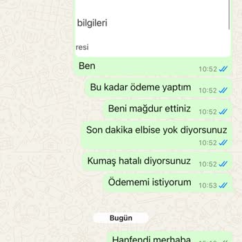 Siparişin Teslim Edilmemesi Ve İade Sorunu Yaşıyorum