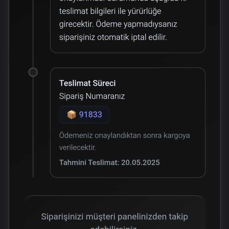 Sipariş Verdim, Ne Ürün Var Ne İletişim!