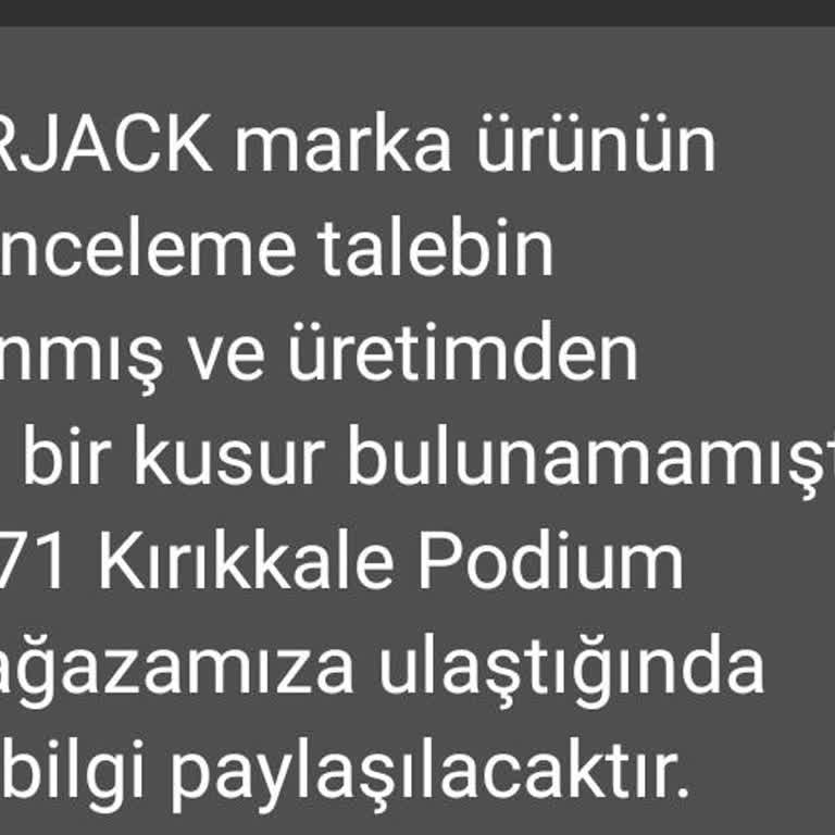 Yeni Aldığım Ayakkabının Topuk Kısmı Çıkıntı Yapıyor Ve Mağaza Çözüm Sunmuyor