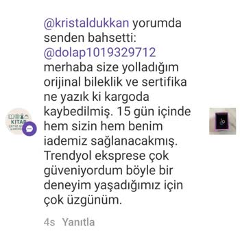 Trendyol Express Kayıp Kargo Nedeniyle Özel İndirim Fırsatımı Kaybettim
