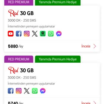 Vodafone 40 GB Paket Hızla Tükeniyor, Uygun Fiyatlı Sınırsız İnternet Seçeneği Yok