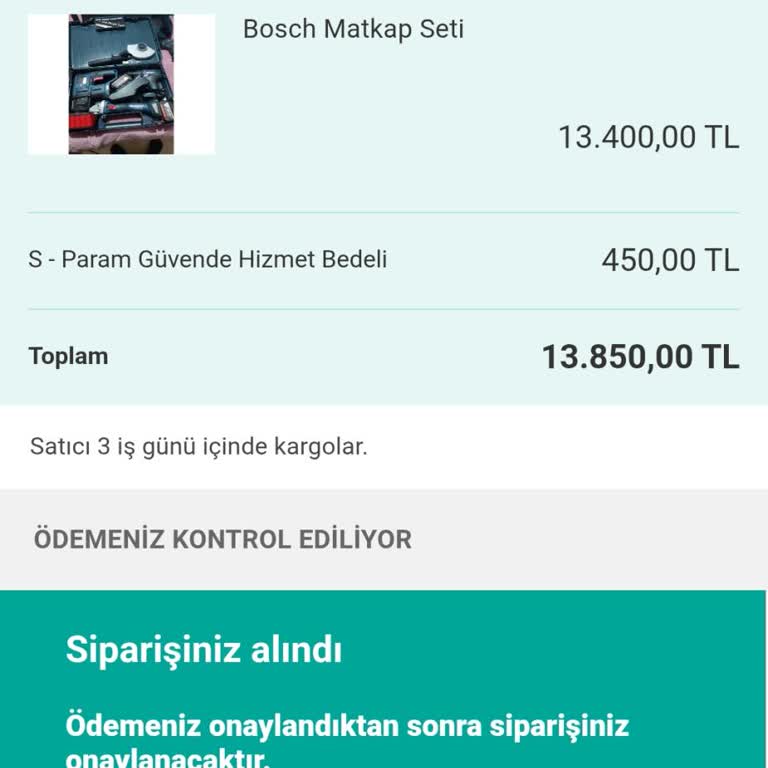 Güvenli Ödeme Sonrası Yaşadığım Belirsizlik Ve Mağduriyetin Giderilmesini İstiyorum