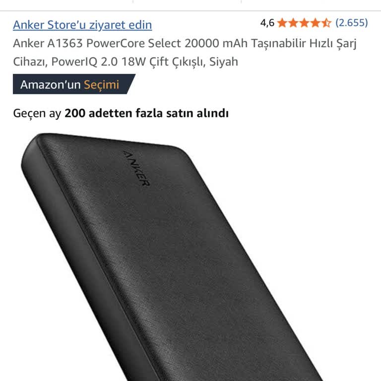 Amazon Hızlı Teslimat Seçeneğine Rağmen Powerbank Siparişim Gecikti