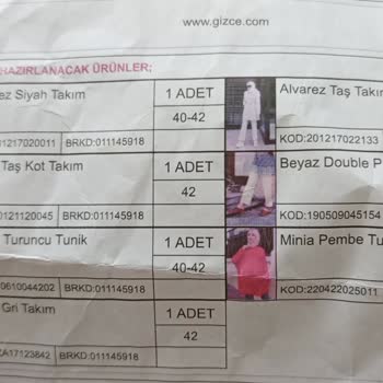 Sipariş Yerine Alakasız Ürünler Gönderildi, Muhatap Bulamıyorum