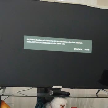 Onvo Televizyonda Netflix Ve Sürekli Ağ Bağlantı Sorunu