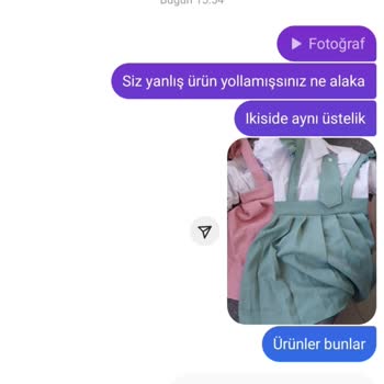 Yanlış Ürün Gönderildi, Mesajlara Asla Yanıt Verilmiyor