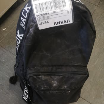 Aras Kargo İle Taşınan Sırt Çantamın Paketlenmeden Teslim Edilmesi