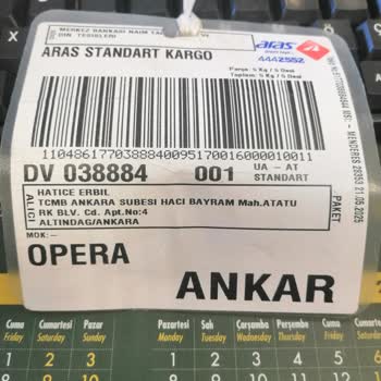 Aras Kargo İle Taşınan Sırt Çantamın Paketlenmeden Teslim Edilmesi