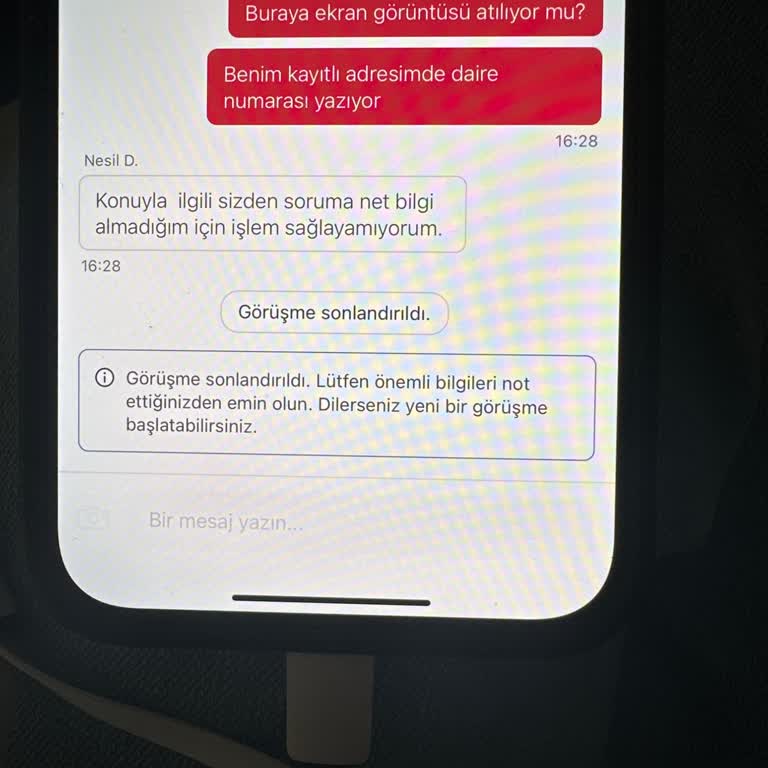 Teslim Edilmeyen Siparişe İlgisiz Müşteri Hizmeti