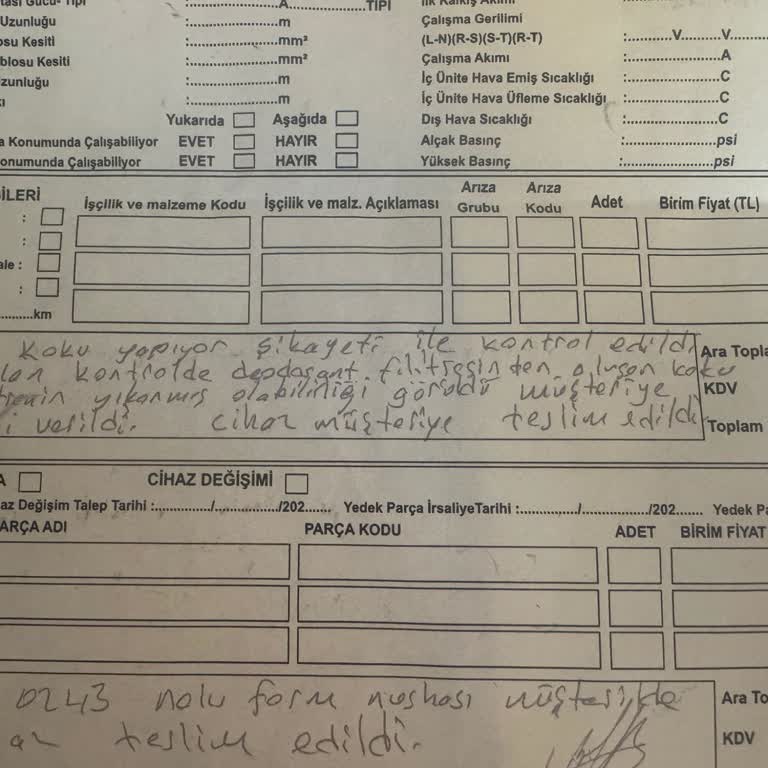 Daikin Hava Temizleyici Garanti Ve Filtre Sorunu