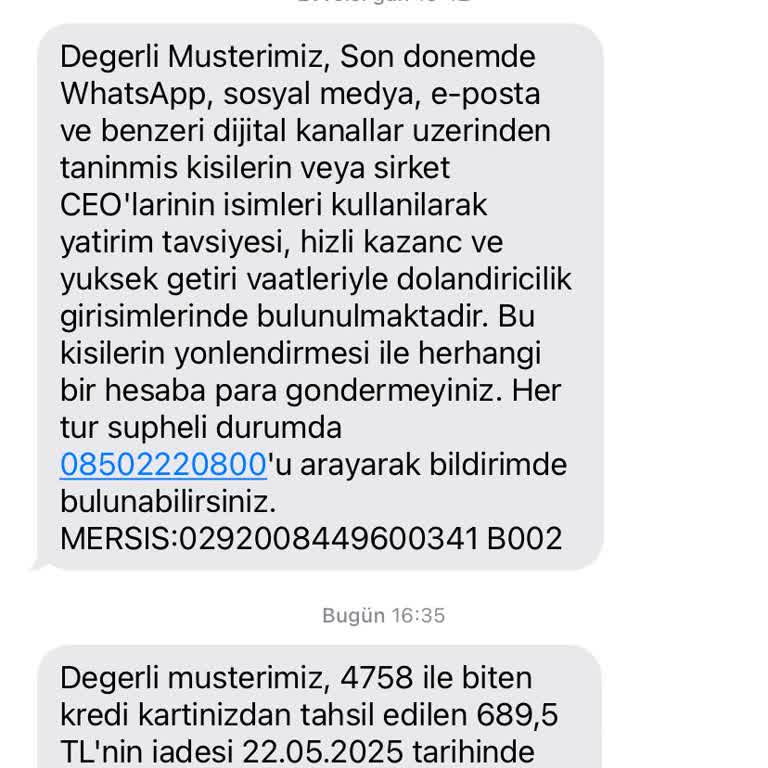 Denizbank Kapatılan Kredi Kartıma Haksız Yıllık Ücret Kesintisi ve İade Sorunu
