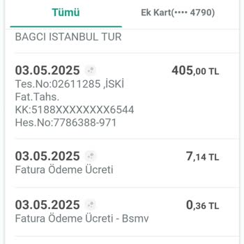 Kredi Kartı İle İSKİ Ödemelerinde Gizli Ücret Kesintisi Mağduriyeti