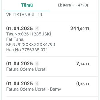 Kredi Kartı İle İSKİ Ödemelerinde Gizli Ücret Kesintisi Mağduriyeti