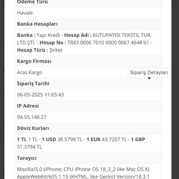 Stanley Termos Siparişim Onaylanmıyor Ve Firmaya Ulaşamıyorum