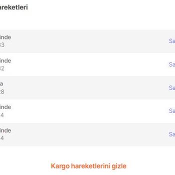 Kurye Teslimat Yapmadan Ürünü İade Etmiş Görünüyor