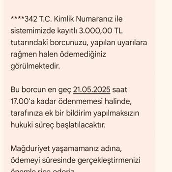 Sertifika İçin Kimlik Ve Ücret Talebiyle Sürekli Rahatsız Edilmekten Şikayetçiyim