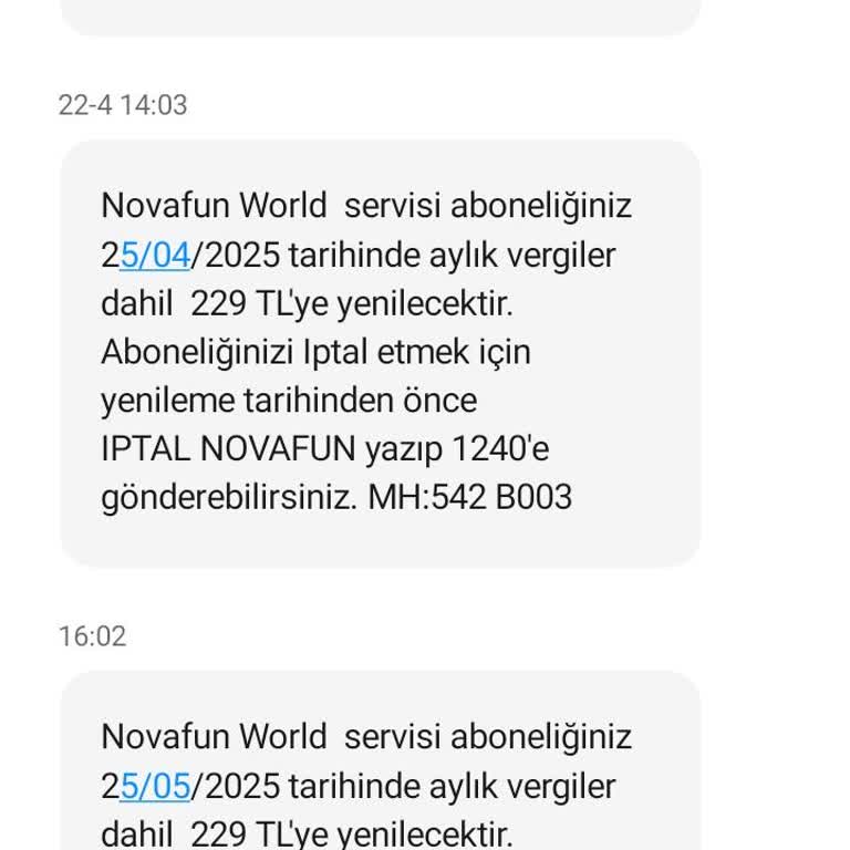Onaysız Oyun Mesajları Ve Yüksek Fatura Mağduriyeti