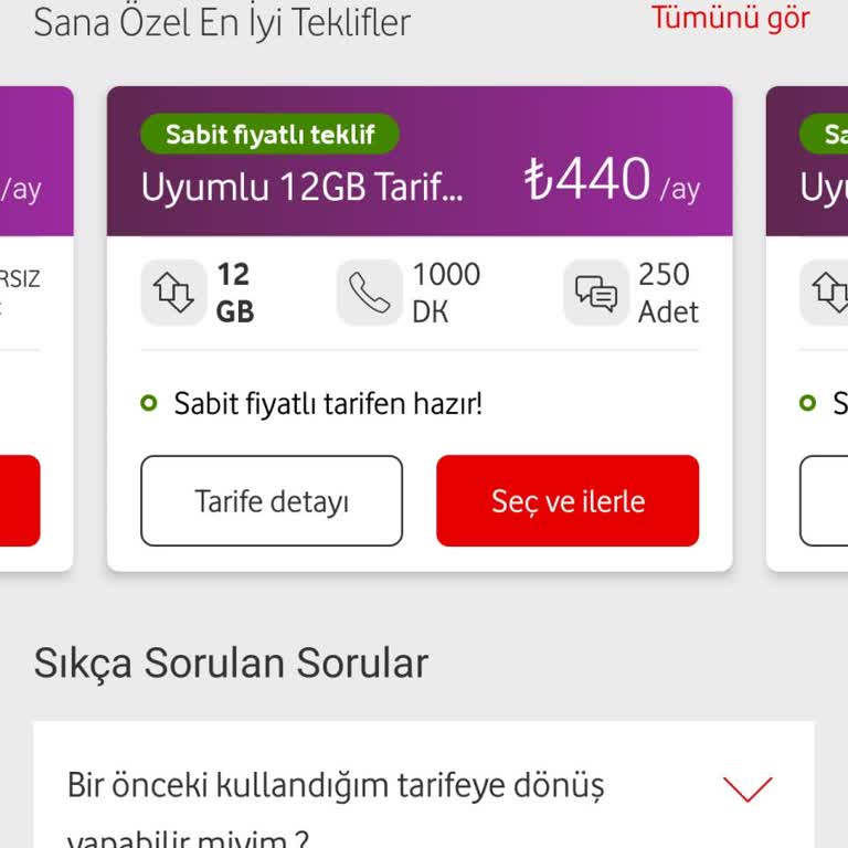 Vodafone Fiyatları Çok Yükseldi Uygun Tarife Bekliyorum