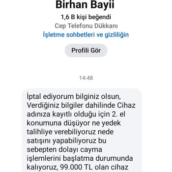 WhatsApp Üzerinden Tehdit Ve Kişisel Bilgiye Erişim Şikayeti