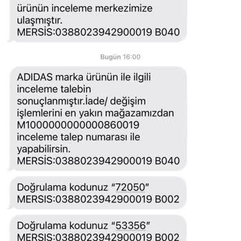 In Street Adidas Ayakkabı İadesinde Geciken Ücret İadesi Sorunu