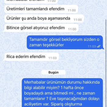 Sipariş Sonrası İlgisizlik Ve Geciken Teslimat Hayal Kırıklığı Yarattı
