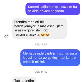 Onaylanan İade Sonrası Para İadesi Yapılmıyor
